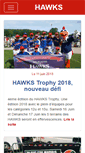 Mobile Screenshot of hawks.cd35baseball.com